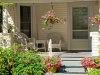 House porch with flowers