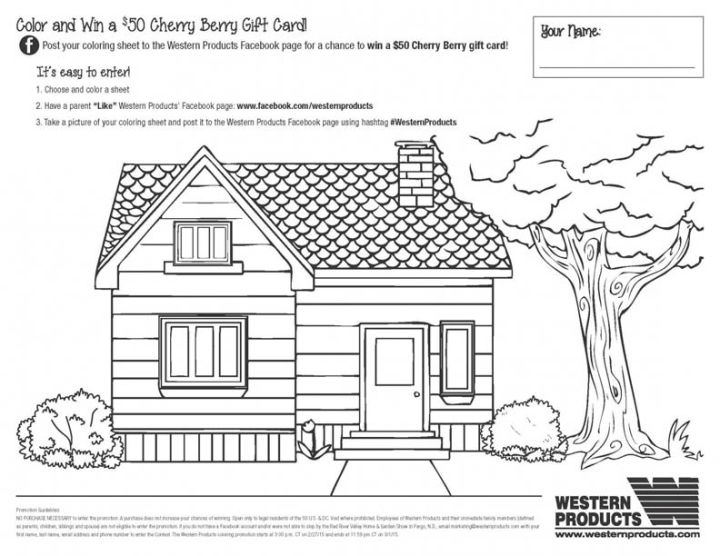 Red River Valley Home Garden Show Coloring Contest Western