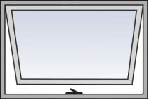 diagram of awning window