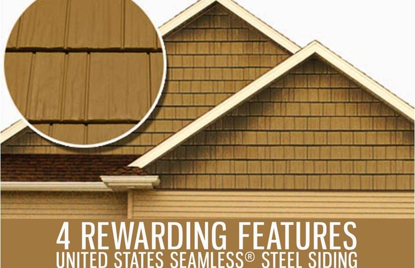 4 Rewarding Features of United States Seamless Steel Siding