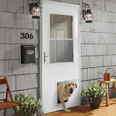 Andersen 1/2 Light Panel Storm Door