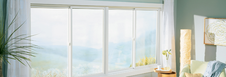 energy-efficient sliding window home interior