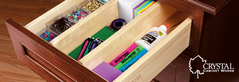 cabinet with storage solution organizing office supplies