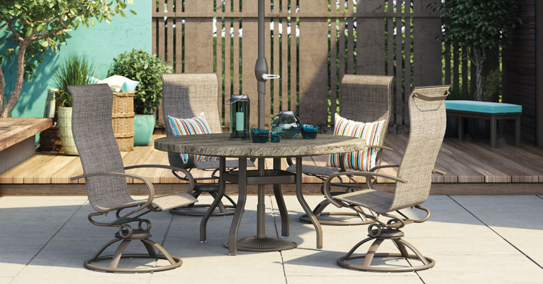 Outdoor Patio Furniture From Homecrest Western S - Mallin Patio Table Replacement Parts