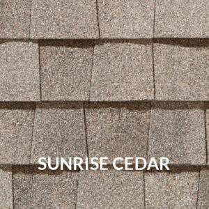 Landmark sample of Sunrise Cedar color