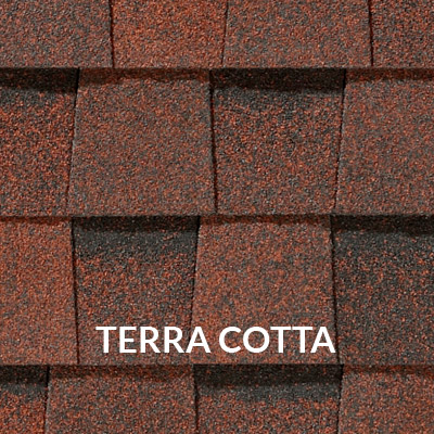 Landmark sample of Terra Cotta color