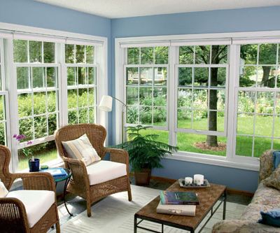 five home interior living room double hung windows create natural lighting