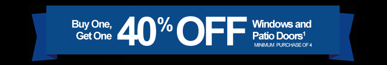 bogo Buy one, get one 40 percent off